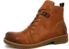 A single brown leather boot is shown against a white background. Produktbild-Vorschau