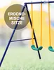 MUWO Garten Kinderschaukel, robustes A-Stahlrahmen-Set, Produktbild-Vorschau 6