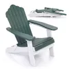 Sedia da giardino pieghevole COSTWAY Adirondack, resistente Anteprima dell’immagine prodotto 1
