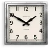 Newgate Quad - Wanduhr - Edelstahl Produktbild-Vorschau 1