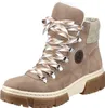 Rieker Damen Stiefeletten, Beige, Gr. 39 EU, Warmfutter, Produktbild-Vorschau 4