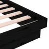 vidaXL Massivholzbett Schwarz 75x190 cm -  Betten & Produktbild-Vorschau 9