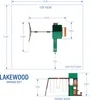 Backyard Discovery Lakewood Spielturm aus Holz | XXL Produktbild-Vorschau 6