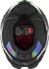 FC-Moto Hawk EVO-X helm, mat zwart/groen/wit, maat L Productafbeelding-voorbeeld 7