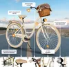 Milord Komfort Fahrrad Mit Weidenkorb Damenfahrrad, 28 Produktbild-Vorschau 2