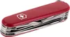 A red Swiss Army knife with multiple tools visible. Náhled obrázku produktu
