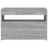 vidaXL TV-Schrank mit LED-Leuchten Grau Sonoma 60x35x40 cm Produktbild-Vorschau 10