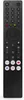 A black remote control for a TCL TV is shown against a white background. Voir les images du produit