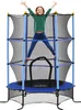 Detská trampolína HOMCOM Ø163 cm, trampolína pre deti od 3 Náhľad obrázku produktu 1