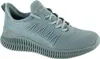 A single blue Skechers Bobs Geo-New Aesthetics sneaker is shown from a side angle against a white background. Produktbild-Vorschau