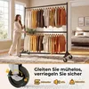 HOKEEPER Commerciële kledingrek met Z-standaard, Productafbeelding-voorbeeld 4