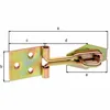 Alberts 348229 Überfalle | mit Schlaufe | galvanisch Produktbild-Vorschau 7