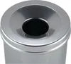 DURABLE Papierkorb SAFE rund 15 Liter metallic silber Produktbild-Vorschau 5