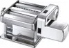 A chrome-plated electric pasta maker with an attached motor. Podgląd zdjęcia produktu