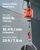 VEVOR Seilwinde Elektrisch 700 kg, 3-in-1 Hebezug 1500 W, Produktbild-Vorschau 2