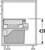 HAILO 3610521 Abfallsorter EURO CARGO S 500 30/19 / 50 cm Produktbild-Vorschau 8