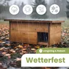 PATKAR Igelhaus Winterfest mit Boden [SCHÜTZT VOR Produktbild-Vorschau 4