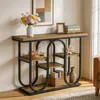 Table console industrielle Tribesigns de 105 cm, table Voir les images du produit 6