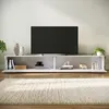 SONNI TV-Schrank weiß Hochglanz 200 x 35 x 30cm Produktbild-Vorschau 3