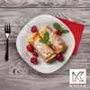 Piatti da dessert KADAX "Bleia", piatti da dessert bianchi, Anteprima dell’immagine prodotto 8