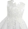 Mädchen Kleid Gr. 140 Cm Abendkleid Party Blumenmädchen Produktbild-Vorschau 4