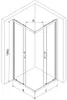 Mexen Rio quadratische Duschkabine 90 x 90 cm, Transparent, Produktbild-Vorschau 4