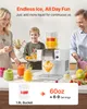 SucceBuy Schneeflocken-Eismaschine, 80 kg/Tag Kapazität, Produktbild-Vorschau 4