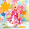 BABY born Kleid Blümchen 43cm, Puppenkleidung 43 cm, Produktbild-Vorschau 5