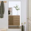 vidaXL Wandspiegel 50x100 cm Glas Rechteckig Produktbild-Vorschau 2