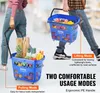 Carrello spesa ruote in plastica 6 pezzi 39 l maniglia Anteprima dell’immagine prodotto 4