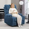 Relaxsessel mit Fußstütze & Schaukelfunktion, Liegesessel Produktbild-Vorschau 4