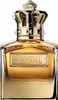 A close-up studio shot of a bottle of Jean Paul Gaultier Scandal Absolu for Him Eau de Parfum. Anteprima dell’immagine prodotto