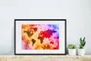 MuchoWow® MuchoWow® Gerahmtes Poster Weltkarte - Farbe - Produktbild-Vorschau 4