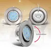A collage of three images showing a recessed LED spotlight from different angles, with a background suggesting an interior setting. Voir les images du produit