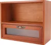 Organizer stołowy Vintage, gablota biurkowa z litego Podgląd zdjęcia produktu 3