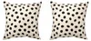 IKEA ODDNY Kissenbezug mit Punkten 50x50 cm Creme Produktbild-Vorschau 1
