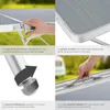 Table pliante en aluminium Jumbo avec poignée de transport Voir les images du produit 4
