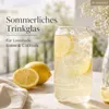 Longdrinkglas 15cm Transparent Weiß - Borosilikatglas 500ml Produktbild-Vorschau 2