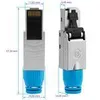 Netzwerkstecker Werkzeuglos RJ45 CAT6 CAT6a Cat7 CAT8 Produktbild-Vorschau 13