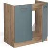 Spülenunterschrank Vicco R-Line Blau-Grau 80 cm AP Marmor, Produktbild-Vorschau 5