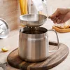 1.5L Ölfiltertopf mit Sieb & Fritteusenkorb & staubdichter Produktbild-Vorschau 5