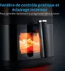 Freidora de aire Life X10 MD11780 XL (negra, 1500 vatios, Vista previa de la imagen del producto 3