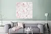 MuchoWow® Poster Marmor - Rose - Schick - Design 75x75 cm - Produktbild-Vorschau 5
