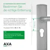 AXA Türbeschlagset Innentür - Oval Milan - Türgriff Produktbild-Vorschau 3