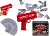 Pistola con 100 pezzi 100 € di denaro di gioco Anteprima dell’immagine prodotto 21