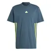 ADIDAS M FI 3S T T-Shirt Herren blau M Produktbild-Vorschau 1