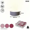 Bougie chauffe-plat ROSES parfumée 18pcs Voir les images du produit 7