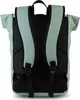 The back view of a roll-top backpack. Produktbild-Vorschau