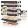 Aufschnittdosen Set mit Deckel, 6 x flach, 2 x hoch, Produktbild-Vorschau 1