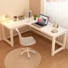 Rohový Herní Počítačový Stůl Velký Moderní Bílý Loft 120 Cm Náhled obrázku produktu 2